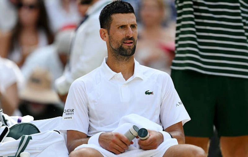 Novak Djokovic and the changeover