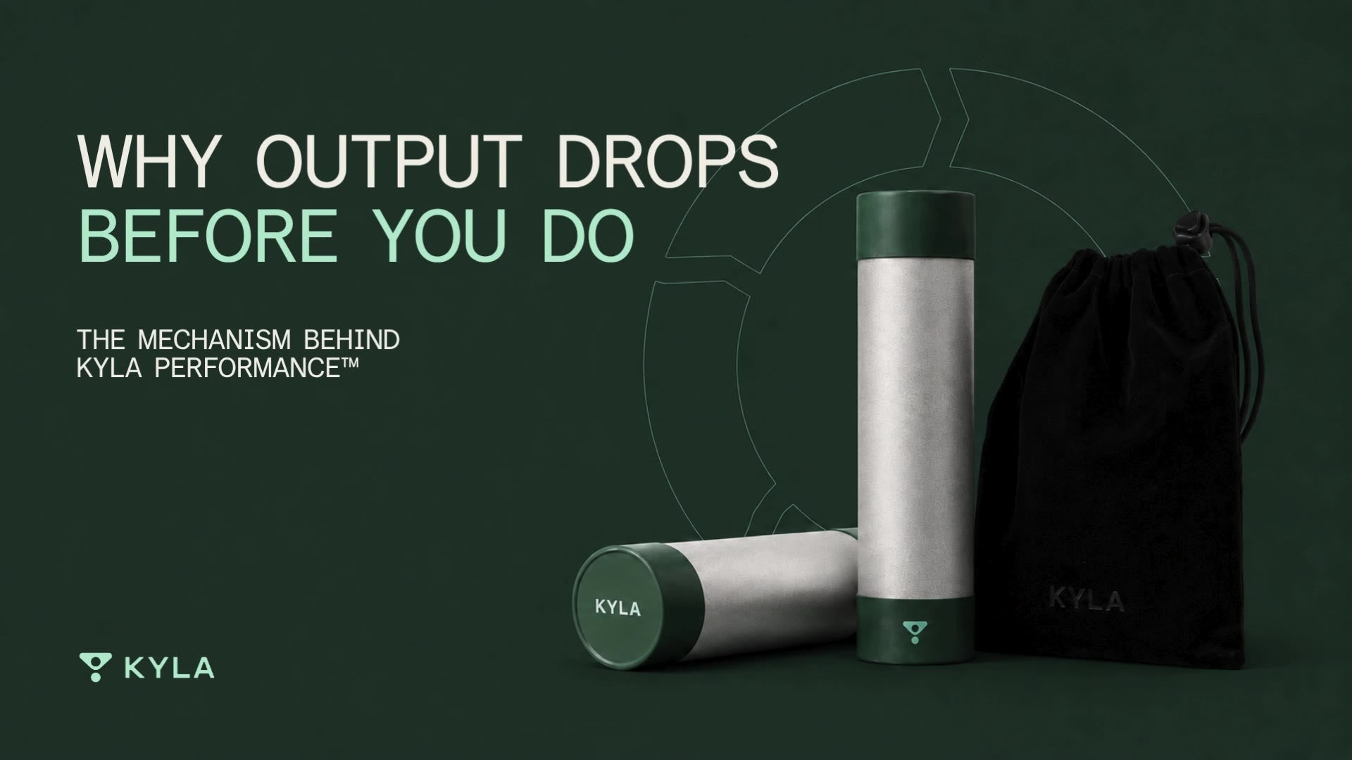 Why output drops before you do, video still
